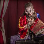 Le_clown à l' accordéon / Luc Severs